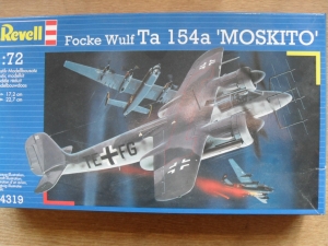 REVELL 1/72 04319 FOCKE WULF Ta 154a MOSKITO